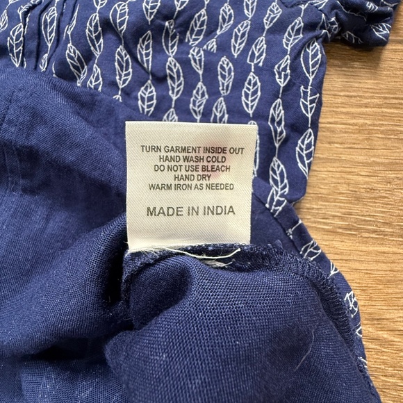 Modcloth x CIRCUS Feather Print Retro Peter Pan Collar Short Sleeve Blouse UK 8 - Picture 9 of 10